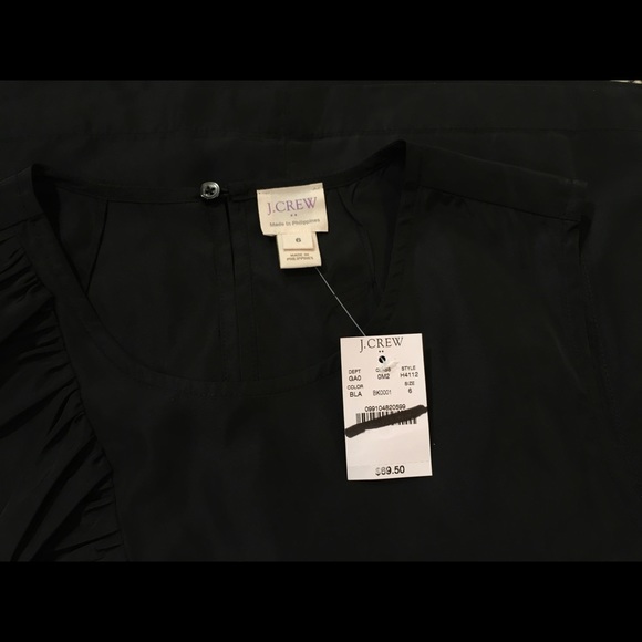 💐J. Crew Digital Ruffle Tank💐NWT - Picture 7 of 7